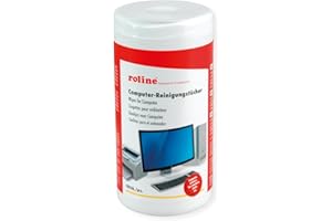 ROLINE Lingettes de nettoyage universelles, 100 pièces