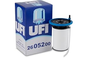 UFI Filters, Filtro Gasolio 26.052.00, Filtro Carburante per Ricambio, Adatto ad Auto, Applicabile su Diversi Modelli come Alfa Romeo, Citroen, Fiat, Jeep, Lancia, Opel e Peugeot