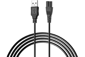 Yattoper USB Charger for Water Flosser Compatible with Pecham Water Flosser Coslus Water Dental Flosser Power Cord Charging Cable