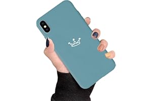 Ubeshine Hülle für iPhone XS, Hülle Case für iPhone XS Kreatives 3D Muster Schutzhülle Ultra dünn TPU Silikon Handyhülle Bumper für iPhone XS Chic Bling Herz Kratzfest Schutzhülle für iPhone XS/X