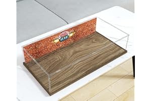 CAIKBMS Vitrine Acrylique Compatible avec Le-go Friends Apartments 10292, Vitrine Acrylique Anti-Poussière (Modèle Non Inclus) A,2mm