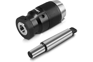 GETLITOOL Mandrino Autoserrante per MT2 -B16 MK2 da 1-16mm per Trapano Tornio Adattatore Autoserrante per Utensili Elettrici a Mano