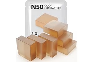 ONECUTE Deodorante N50 per Lettiera Autopulente Pura Max/PURA MAX 2 Rimuove Gli Odori Della Lettiera Del Gatto, Rimuove gli Odori di Urina e Feci Del Gatto (Confezione da 6) Imballaggio vecchio/nuovo a caso