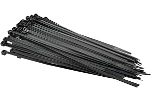 JD BRANDS 100-Pack Heavy Duty Cable Ties – 100x2.5mm - Super Strong Nylon | Self-Locking | Cable Ties for DIY, Home, & Trade Use
