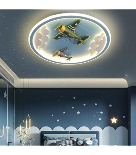 Football Glasses Soccer Ball LED Ceiling Light - Decorative Glass - View #5