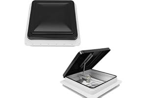 WSIKGHU Locale da tetto per roulotte o camper, 42 x 42 cm, con protezione per la privacy per roulotte/camper con apertura da 14 x 14 pollici