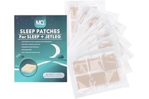 MSKS 42Pcs Sleep Patches, Natural Herbal Sleeping Stickers to Improve Sleep Quality, Sleep Aid Patches for Adults, Mood Calming Stickers, Night-Time Enhancer, Ideal for Travel & Stress Relief