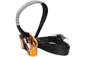 Descendeur d'escalade Ascenseur de Pied Hand Ascender pour la SéCurité Alpinisme en Plein Air