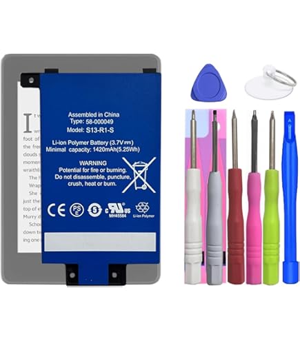 Batterie Li-ion 3,8V 1500mAh Pour Liseuse électronique - Remplacement ST22 58-000246 1ICP3/67/67 - XITAIAN