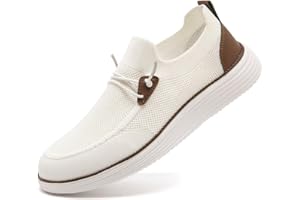 CAIQDM Zapatos cómodos Antideslizantes para Hombres Zapatos Casuales para Caminar Zapatos Casuales Retro Moda Ligera y Transpirable Zapatos de Jogging Moda Zapatos Casuales