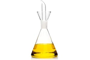 CLASSE ITALY Oil+ 8435111501726 Huile Conique Anti-Goutte, 250 Millilitres, Borosilicate - sans Plomb, Cadmium et BPA