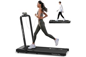 Mobvoi Home Tapis de Course Plus Pliable, 3 en 1 Tapis de Marche électrique, Tapis de Marche Bureau，2,5HP, 12 km/h 120 kg Machine de Marche pour la Maison,Haut-Parleur Tapis Roulant