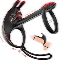 Penisring Vibrator, Sex Spielzeug für Paare Extrem Dual Cockring ...