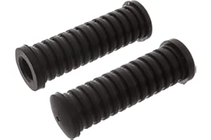 RENNER AUTOMOTIVE Set: 2x Fußrastengummi neue Riffelung, quergerippt - für Simson S50, S51, S70, S53, S83, SR4