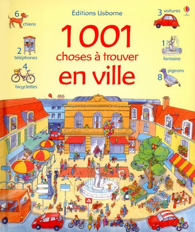 couverture de : 1.001 choses &agrave; trouver en ville
