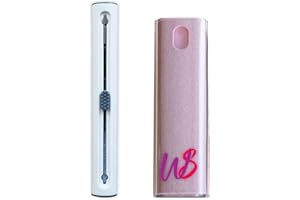 WS WorlsTrend Pack de 1 Limpiador de Pantalla Móvil/Pc/TV/iPad/MacBook con Paño de Microfibra - 1 Bolígrafo Limpiador para Airpods - Kit de Limpieza Multifunción para Auriculares - Ideal para Viajar.