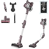 Eureka AK10 Pro Aspirapolvere Senza Fili, 29Kpa Motore BLDC Potente da 450W, Scopa Elettrica con Display LED, Tubo Flessibile