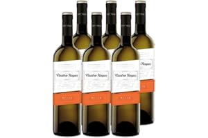 BODEGA CUATRO RAYAS CUATRO RAYAS Vino Blanco Verdejo Vendimia Nocturna D.O. Rueda (6 Botellas x 750ml)