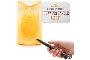 Paladone Hogwarts Stearinljus med stavfjärrkontroll, officiellt licensierade Harry Potter-varor, Flerfärgad (PP9563HP)