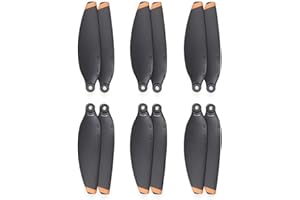 DJI Mini 2/Mini SE Set of Propellers - Spare Part for Drone, Silent Flight Accessory, Sold Per Pair - Black