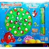 Kayyum Oyuncak 4010 Pilli M&uuml;zikli Balık Yakalama - Tutma Oyunu Kırmızı Balık Ka&ccedil; Ka&ccedil;, &Ccedil;ok Renkli, large