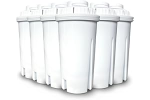 CASO - Lot de 6 filtres à eau de rechange pour distributeur d'eau chaude CASO, compatibles avec tous les modèles