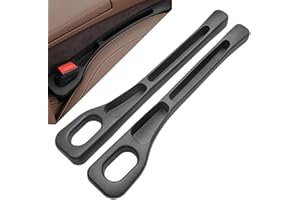 Satiskid 2 czarne pudełko do przechowywania do foteli samochodowych, uniwersalny organizer wypełniający szczeliny samochodowe, pudełko do przechowywania, akcesoria samochodowe do samochodu, SUV