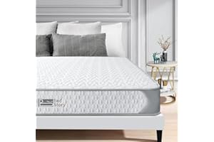 BedStory Single Mattress, 3FT Spring Mattress with Breathable Foam, Durable Spring Mattress- Medium Firm Feel, Skin-friendly Knitting Fabric Foam Mattress for Single Bed (90x190x14cm)