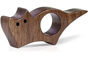 ARTOMNIVERA Cat Book Page Holder, Walnut Book Page Holder, Cat Thumb Book Page Holder for Reading,Readers Book Lovers