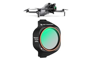 K&F CONCEPT Mini 5 Pro Polfilter CPL Filter, Polfilter Kompatibel mit DJI Mini 5 Pro, Mehrfach Beschichtete HD Optisches Glas, Leichter Kunststoff