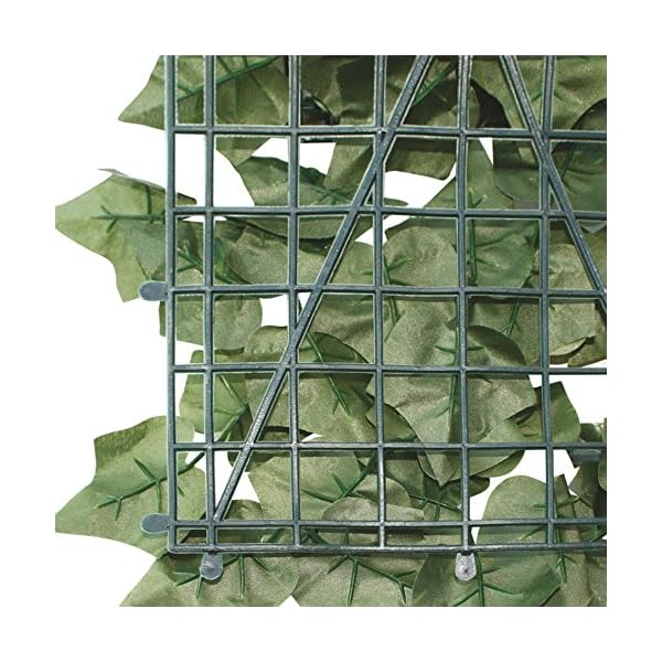 VERDELOOK Sempreverde® Point, Siepe Artificiale 1x3 m, Foglia edera, Decorazioni Giardino VERDELOOK VERDELOOK Sempreverde® Point, Siepe Artificiale 1x3 m, Foglia edera, Decorazioni Giardino