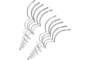 ARTECSIS Lot de 10 Tuteurs Spirale 110cm, Ø5mm / Piquet Tomate torsadé/Acier galvanisé, Vert