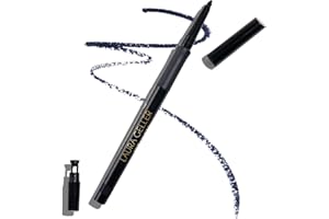 LAURA GELLER BEAUTY LAURA GELLER NEW YORK INKcredible Gel Eyeliner (Indigo Night) Waterproof & Smudge-Proof Eyeliner Pencil With Built in Sharpener For Expert Precision, Glides On Effortlessly, Gel Eyeliner Pencil