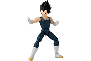 BANDAI - Dragon Ball Super Super Hero - Dragon Star Actionfigur 17 cm - Vegeta - Offizielle Dragon Ball Lizenz - Gelenkige Vegeta Figur - Spielzeug für Kinder ab 4 Jahren - 40723