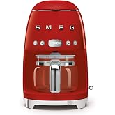 SMEG DCF02RDEU Filtre Kahve Makinesi 50&rsquo;S Style - Kırmızı