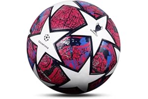 KIEHIU Souvenirs pour fans de football de la Ligue des Champions Football régulier N°5 Cadeau d'anniversaire Taille 5