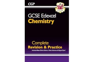GCSE Chemistry Edexcel Complete Revision & Practice includes Online Edition, Videos & Quizzes: for the 2026 and 2027 exams (CGP Edexcel GCSE Chemistry)