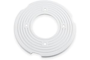 SPACETIMEVALLEY Supporto per Google Nest Protect 2 a Parete Soffitto pezzo di ricambio,sensore antincendio Montante Attacco per Google Nest Sostegno Piastra di Montaggio in Plastica