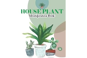 House Plant Identification Book: Little Book of House Plants and other Greenery, Garden Journal Planner and Log Book, Succulent Plant Book Care - ... Gift for Women, Men and Indoor Gardener.