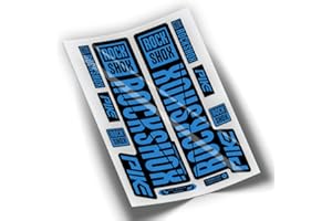 PEGATINEA FORK STIKERS ROCKSHOX PIKE 2018 WP64 (BLUE 517)