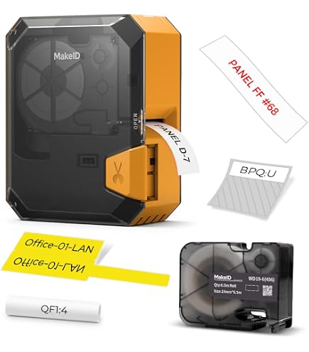 Brady M410 tragbare Etikettendrucker Workstation Suite - Industrielles Beschriftungsgerät für Etiketten in Rauen Umgebungen - Hochleistungskleber - Inkl. 1 Etikettenpatrone - ersetzt BMP41