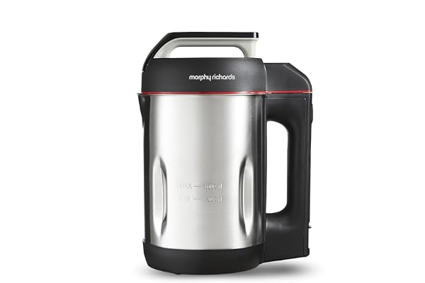 Morphy Richards Saute and Soup Maker 501014 Machine à soupe en acier inoxydable brossé