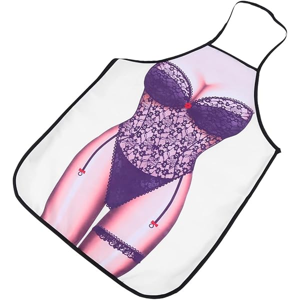 Grembiule Da Cucina Divertente E Sexy - Uomo/Donna, Con Pizzo, Per BBQ E Feste