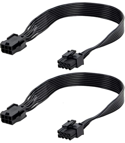 Cavo Alimentazione GPU The Lord Of The Tools 8 Pin A 8 Pin - 35cm, Compatibile Con Dell R730 E Nvidia K80/M40/M60/P40/P100 PCIE