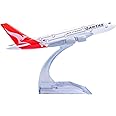 Bswath Model Plane 1:400 Scale Model A380 Model Airplane Diecast Airplanes Metal Plane Model for Gift