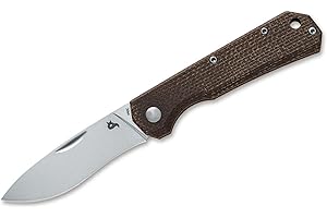BlackFox Unisex – Erwachsene Ciol Micarta Dark Brown Taschenmesser, Braun, 16 cm