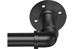Gardinstänger för öljettgardiner, 195–435 cm metall svart gardinstång justerbar industriell gardinstång, gardinskenor för sov