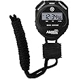 Marathon Adanac 3000 Sports Digital Stopwatch Timer | Large Display | Time & Calendar | Split Mode | Water Resistant | Ideal Stopwatch for Coaches