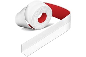 TATUNER Bath Sealant Strip, Bathroom Sealant Tape, Self Adhesive Caulk Tape, Strong Sealing Tape for Bathroom /Bathtub /Sink Corners, Waterproof, Anti Mould