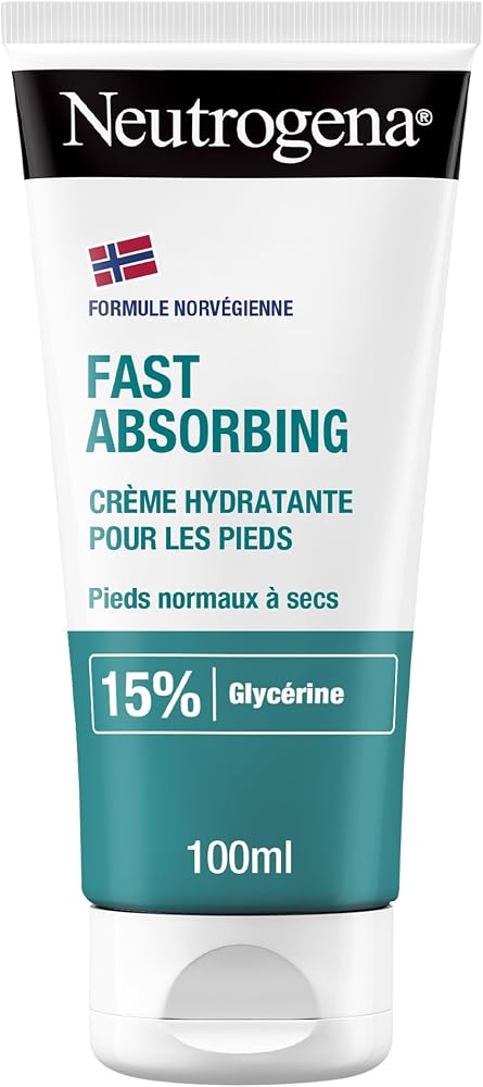Neutrogena Norveç Formülü Hızlı Emilen Ayak Kremi%15 Gliserin 100 ml | Normal ve kuru ayaklar için hızlı emilen, hafif nemlendirici bakım kremi